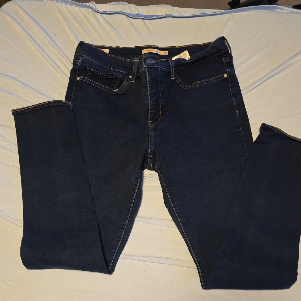 Levi's Blue Skinny Jeans with Classic Denim Fit